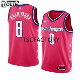 Dres Washington Wizards Rui Hachimura 8 Nike 2022-23 City Edition Ružičasta Swingman - Dječji